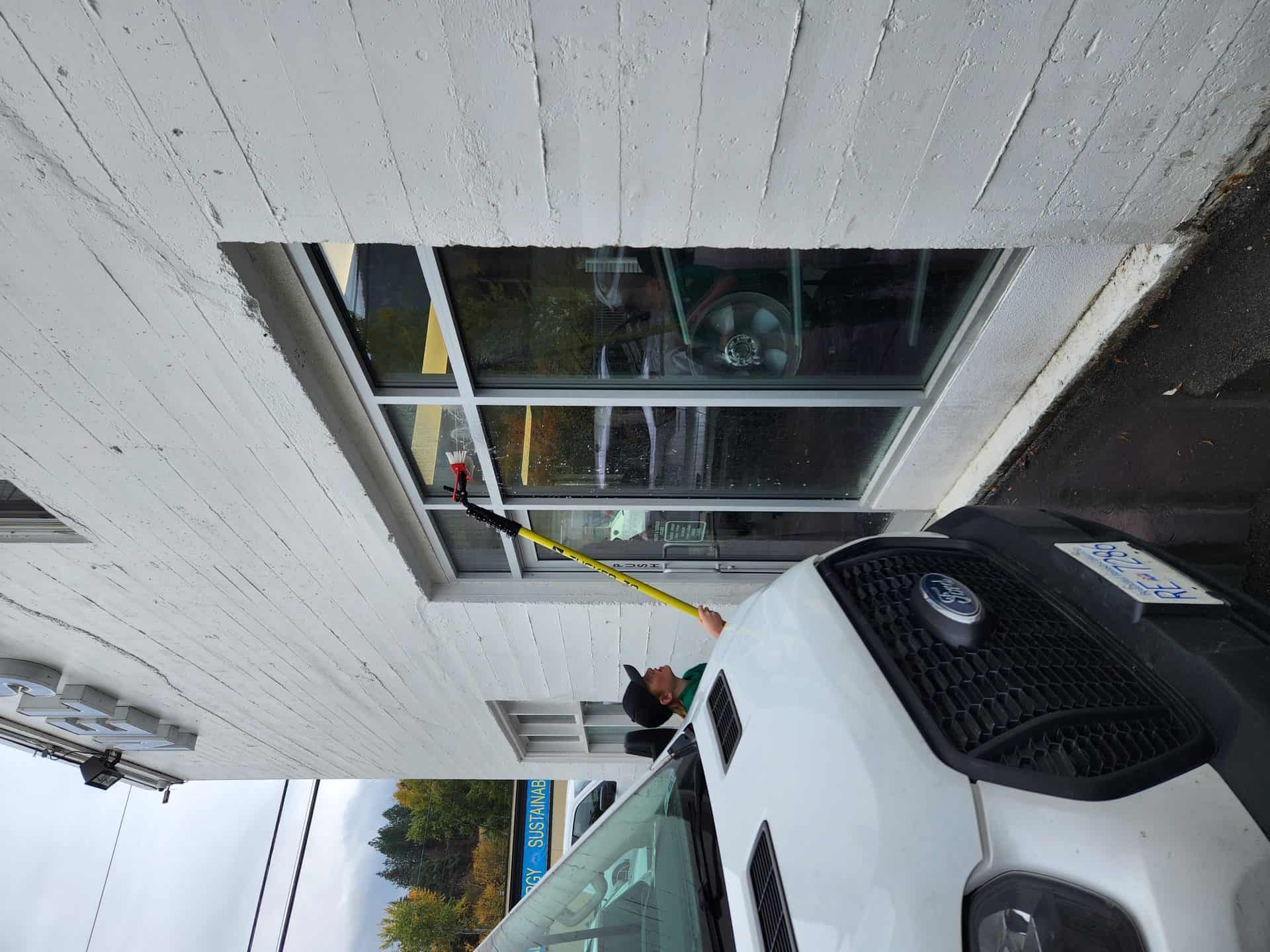 commercial window cleaning Nelson BC - Grit and Grind