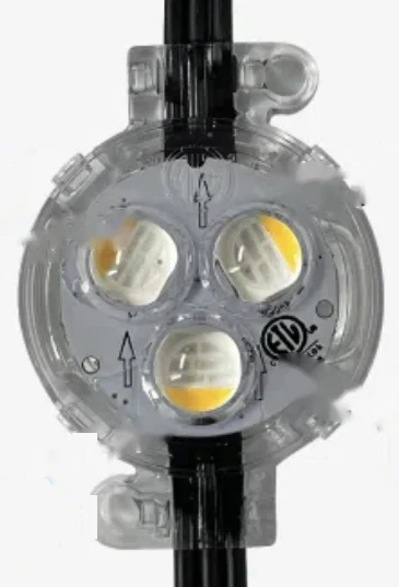 Gemstone Lights lamp with three diodes