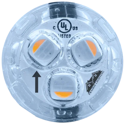 Prairie Lighting 30mm pixel with three diodes, UL listed